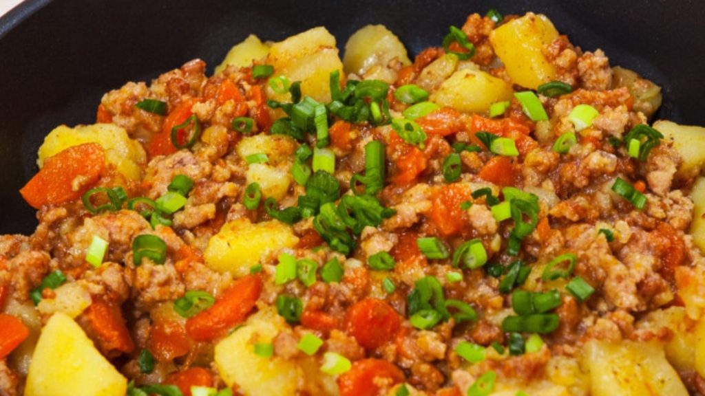 gehakt met aardappel