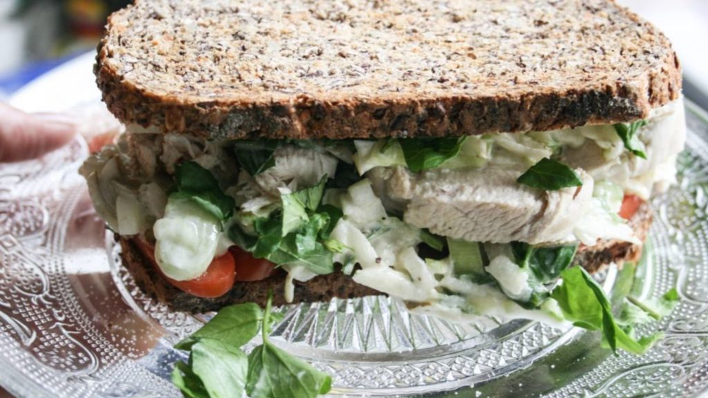 sandwich met kip