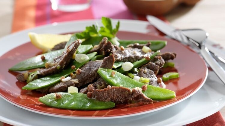Filet pur met peultjes