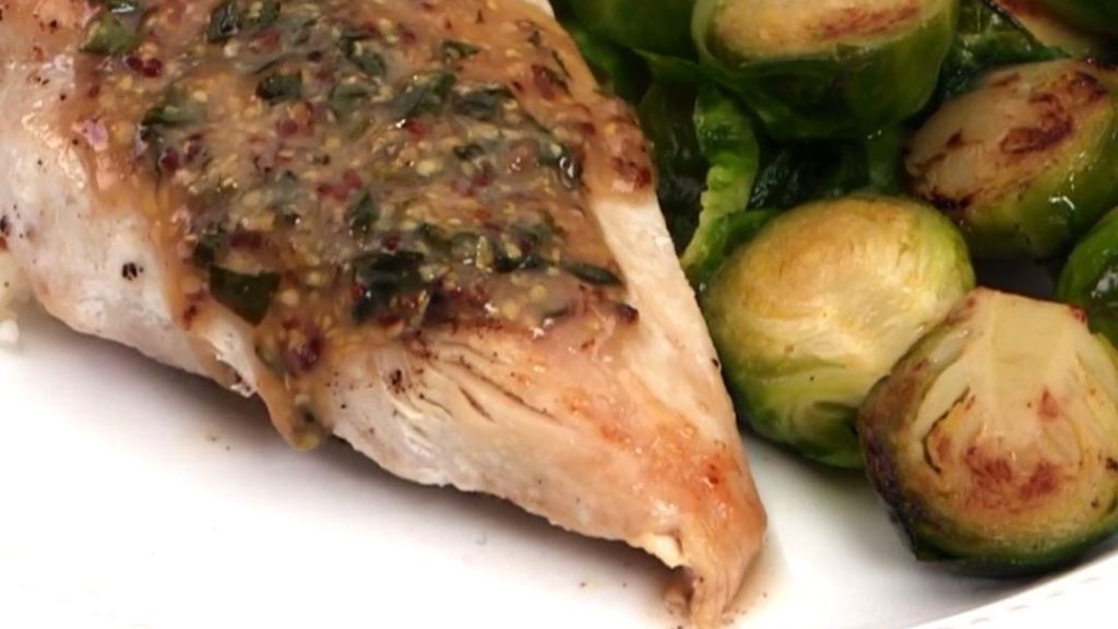 Parelhoenfilet met spruitjes