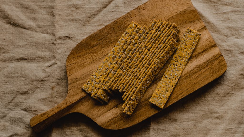 Crackers met noten en zaden