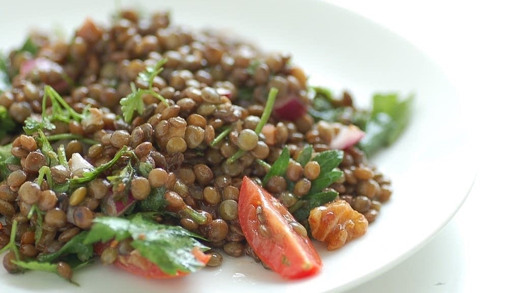Linzen met paprika