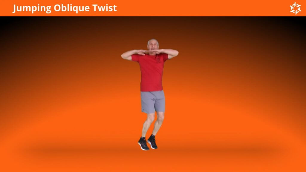 Short and clear explanation to perform Jumping Oblique Twist correctly and avoid common mistakes.