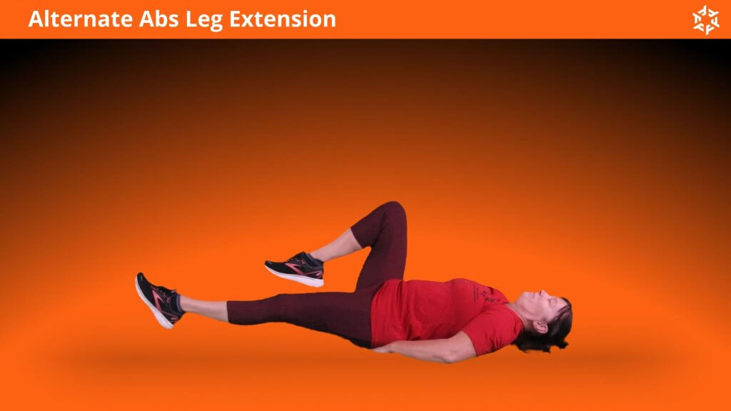 Explication courte et claire pour effectuer Alternate Abs Leg Extension correctement et éviter les erreurs courantes.