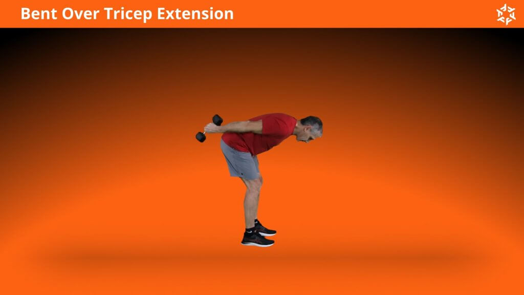 Korte en duidelijke uitleg om Bent Over Row Tricep Extension op een correcte manier uit te voeren en veel voorkomende fouten te vermijden.