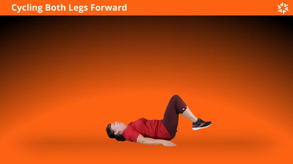Korte en duidelijke uitleg om Cycling Both Legs Forward op een correcte manier uit te voeren en veel voorkomende fouten te vermijden.