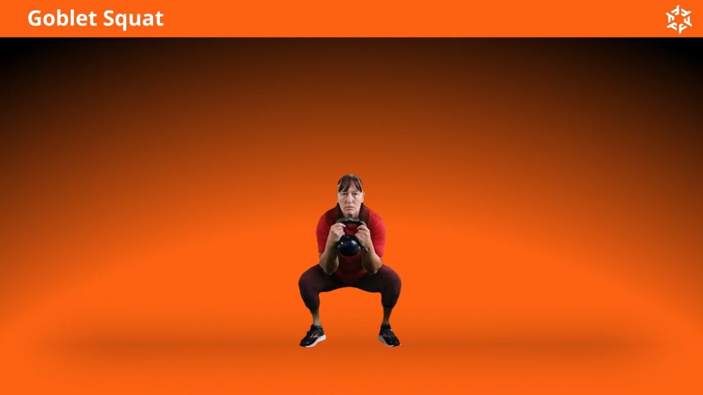 Korte en duidelijke uitleg om Goblet Squat op een correcte manier uit te voeren en veel voorkomende fouten te vermijden.