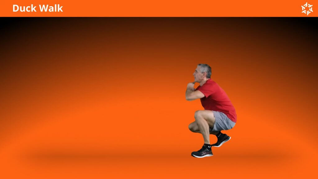 Short and clear explanation to perform Duck Walk correctly and avoid common mistakes.