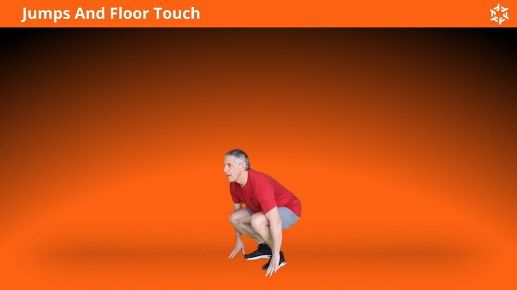 Short and clear explanation to perform Jump And Floor Touch correctly and avoid common mistakes.