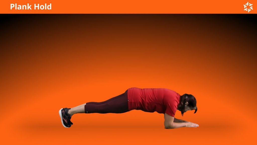 Short and clear explanation to perform Plank Hold correctly and avoid common mistakes.