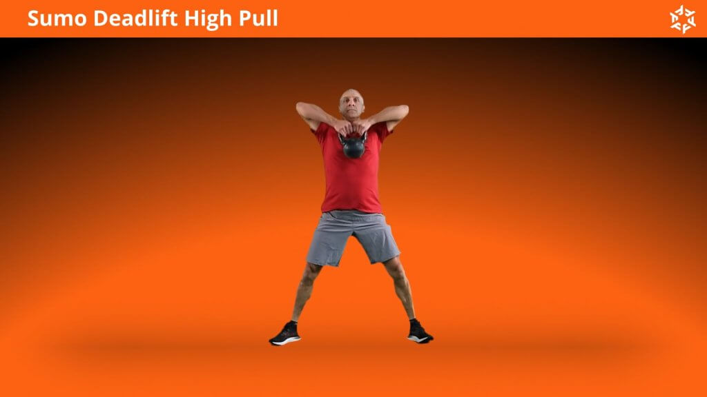 Explication courte et claire pour effectuer Sumo Deadlift High Pull correctement et éviter les erreurs courantes.