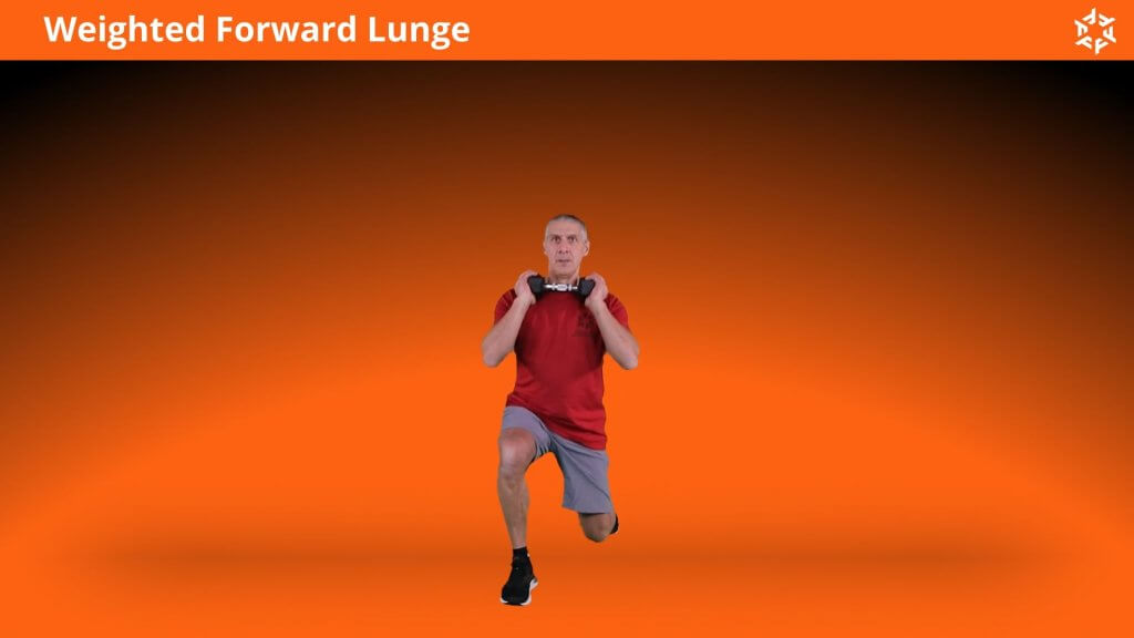 Explication courte et claire pour effectuer Weighted Forward Lunge correctement et éviter les erreurs courantes.