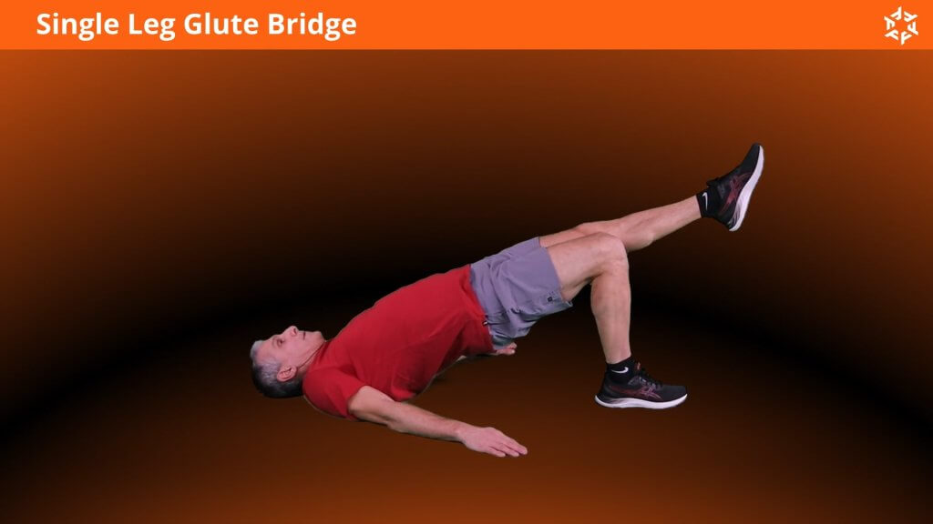 Short and clear explanation to perform Single Leg Glute Bridge correctly and avoid common mistakes.