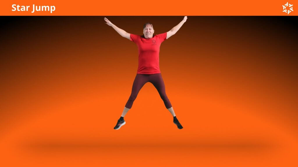 Short and clear explanation to perform Star Jump correctly and avoid common mistakes.