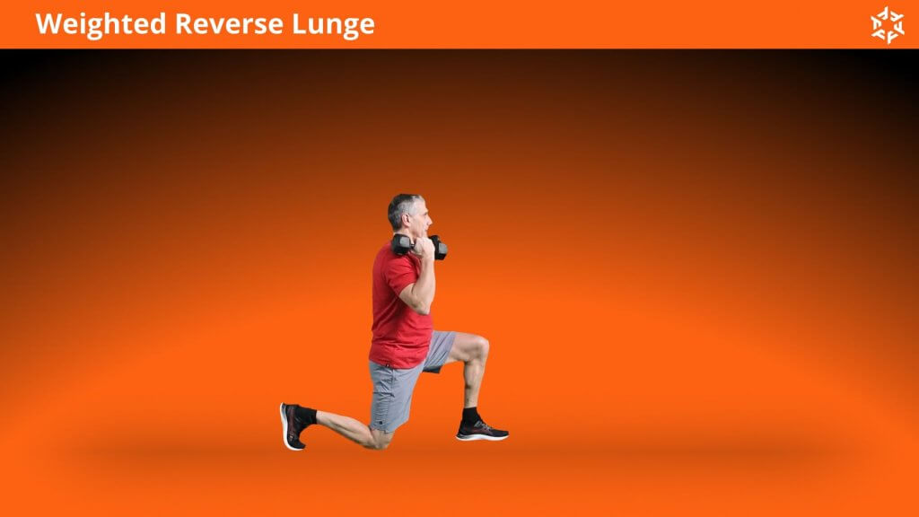 Short and clear explanation to perform Weighted Reverse Lunge correctly and avoid common mistakes.