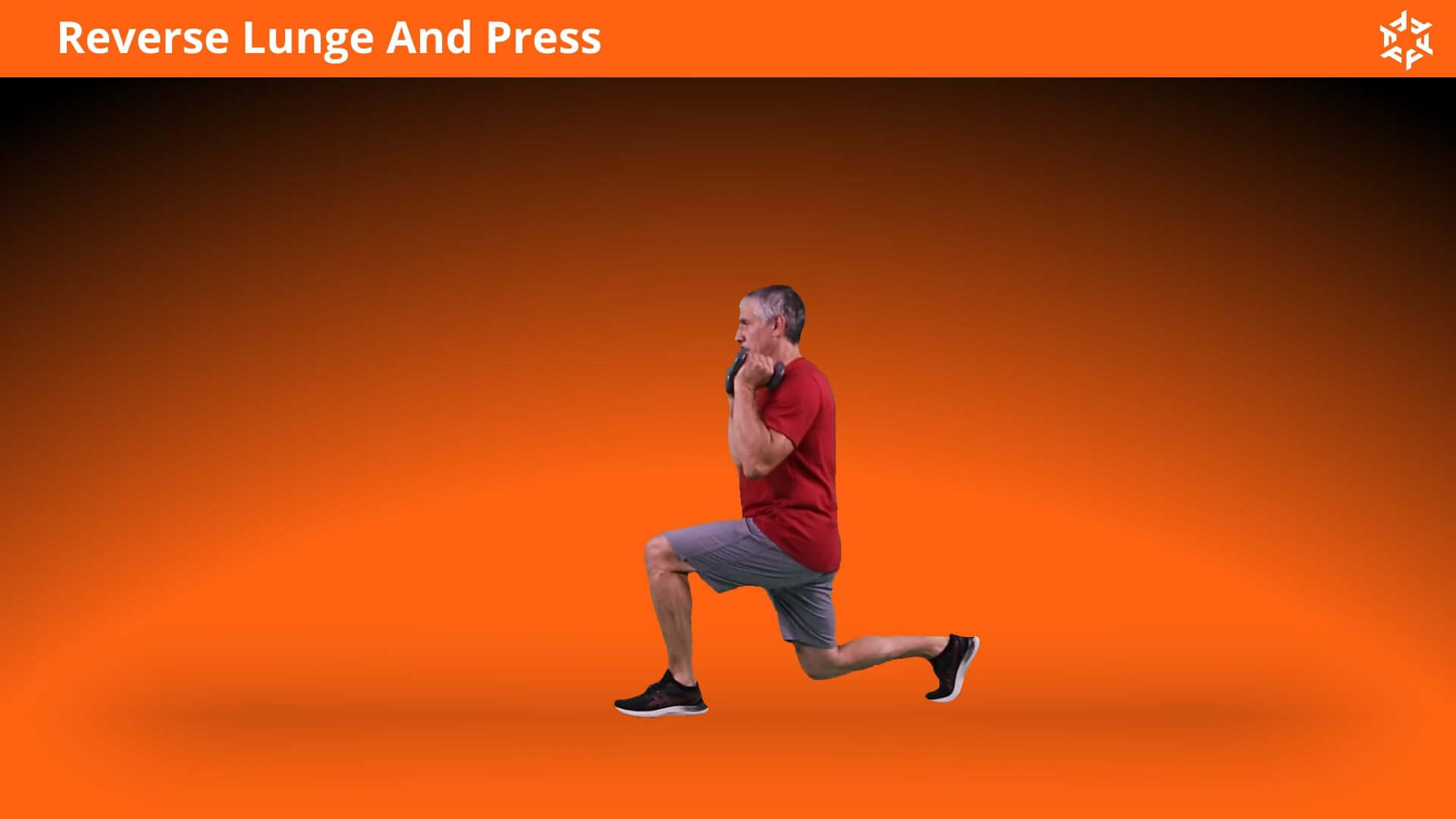 Comment effectuer Reverse Lunge Shoulder Press? Functional Home Training
