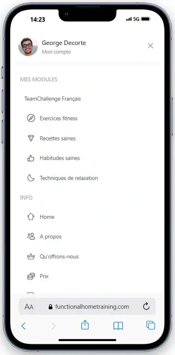 Buddyboss menu op mobile 1 FR