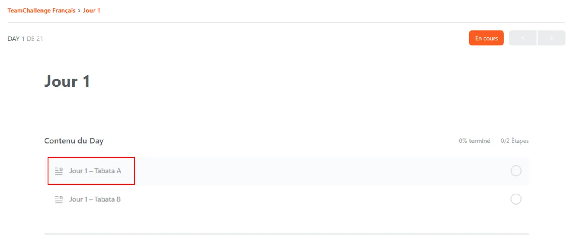 Dag 1 FR