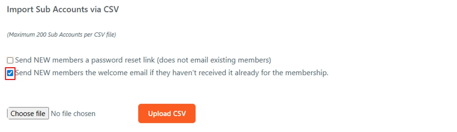 Import Su Accounts via CSV EN